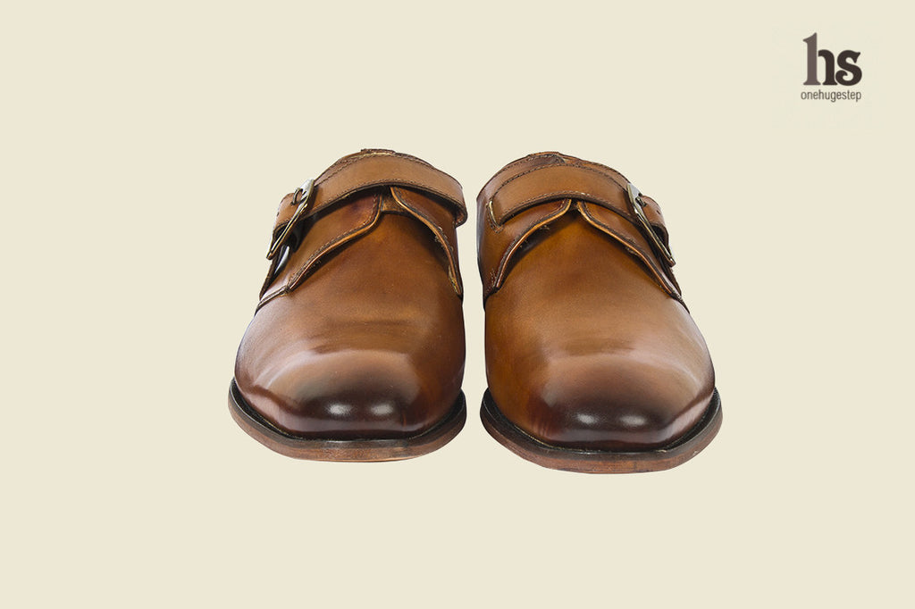 Plain Vamp Monk Strap