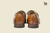 Plain Vamp Monk Strap