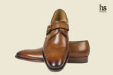 Plain Vamp Monk Strap