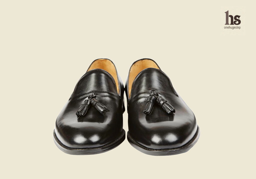 Plain Vamp Tassel Loafer