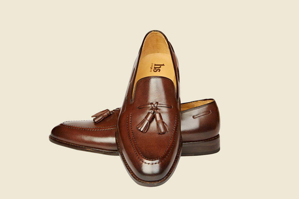 Tassel Loafer with Cord Stitch on the Vamp
