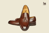 Tassel Loafer with Cord Stitch on the Vamp