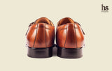 Toecap Derby Monk with perforations in Toecap