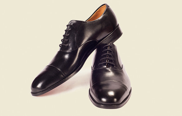 Toecap Oxford Pleated